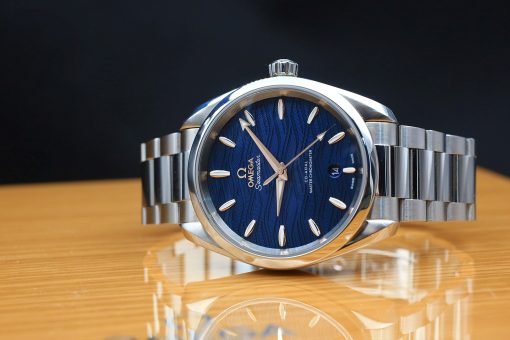 OMEGA Seamaster Aqua Terra Co-Axial Master Chronometer Automatic Blue Dial Men’s Watch Item No. 220.10.38.20.03.002