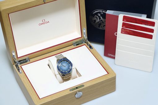 OMEGA  Seamaster Automatic Chronometer Summer Blue Dial Men’s Watch Item No. 234.30.41.21.03.002