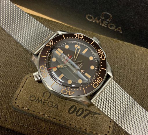 Omega Seamaster “007 Edition” “No Time To Die” Brown Dial 42mm Men’s Watch 210.90.42.20.01.001.