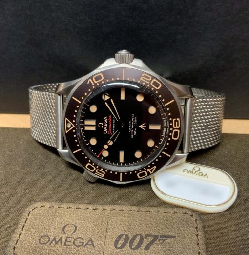 Omega Seamaster “007 Edition” “No Time To Die” Brown Dial 42mm Men’s Watch 210.90.42.20.01.001.