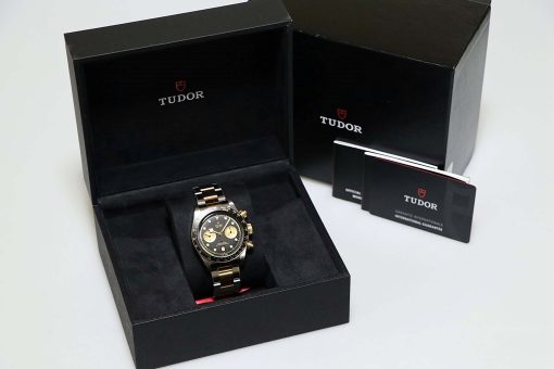 TUDOR Black Bay Chronograph Automatic Black Dial Men’s Watch Item No. M79363N-0001-PREOWNED