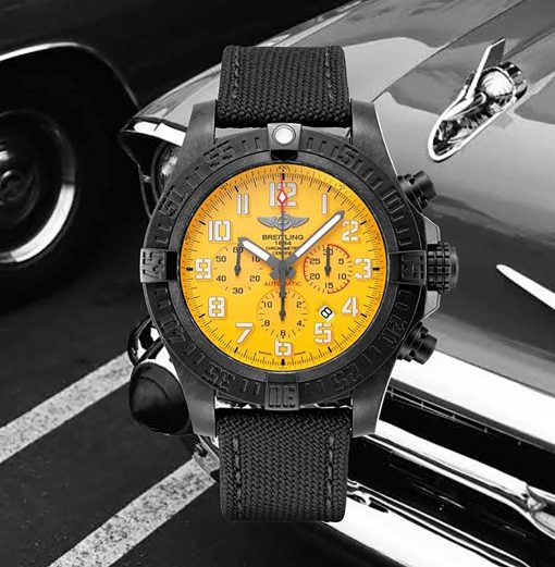 Breitling XB0180E41I1W1 Avenger Hurricane 12H Exclusive Ultralight Polymer Breitlight 45mm Yellow