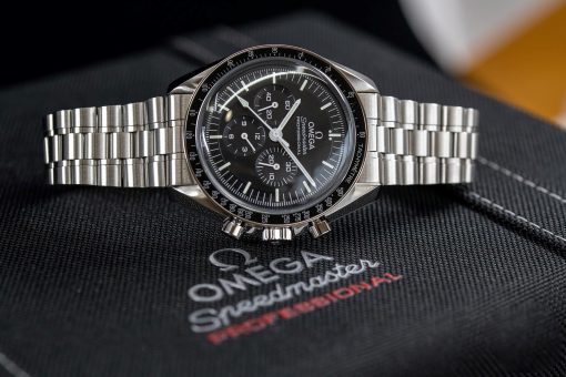 OMEGA Speedmaster Hand Wind Black Dial Men’s Watch Item No. 310.30.42.50.01.002