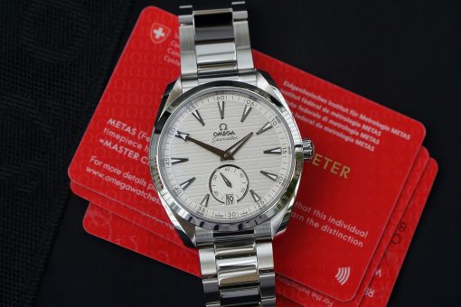 OMEGA  Aqua Terra Automatic Silver Dial Men’s Watch Item No. 220.10.41.21.02.002