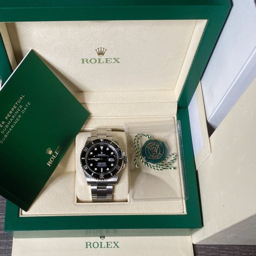 Rolex Submariner Date Stainless Steel Black Watch 126610LN