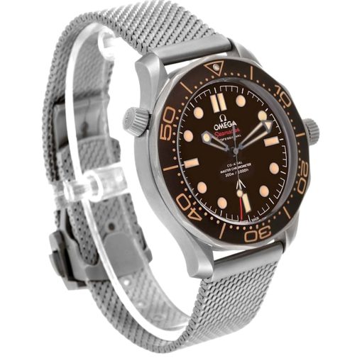 Omega Seamaster “007 Edition” “No Time To Die” Brown Dial 42mm Men’s Watch 210.90.42.20.01.001.