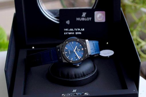 HUBLOT  Classic Fusion Automatic Blue Dial Men’s Watch Item No. 511.CM.7170.LR