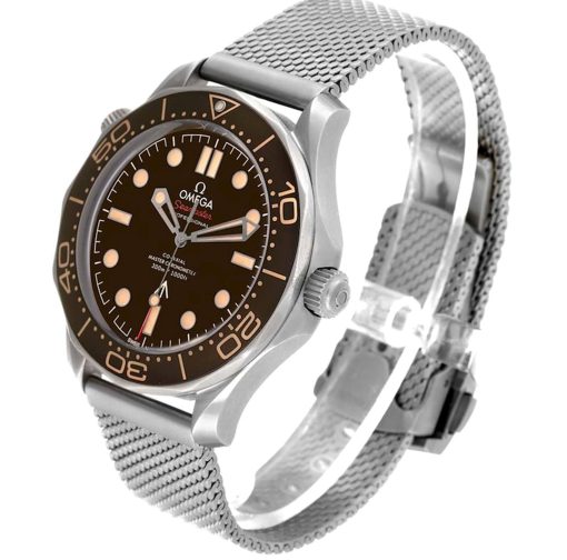 Omega Seamaster “007 Edition” “No Time To Die” Brown Dial 42mm Men’s Watch 210.90.42.20.01.001.