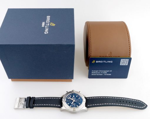 BREITLING Avenger Chronograph Automatic Blue Dial Men’s Watch