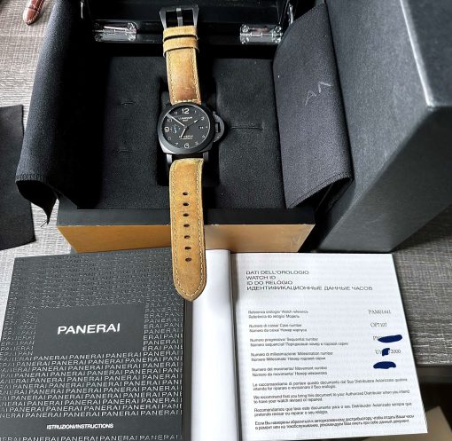 PANERAI Luminor 1950 3 Days GMT Automatic Men’s Watch Item No. PAM01441