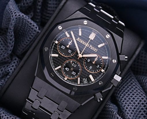 Audemars Piguet Royal Oak Chronograph Black Ceramic 26240CE ( Replica )