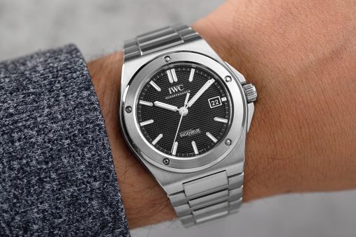 IWC Ingenieur Automatic Aqua dial