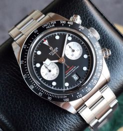 Tudor Black Bay Chrono Chronograph Automatic Chronometer Black Panda Dial Men’s Watch Item No. M79360N-0001