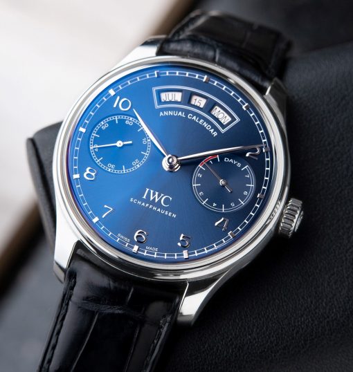 IWC Portugeiser Midnight Automatic Blue Dial Men’s Watch Item No. IW503502