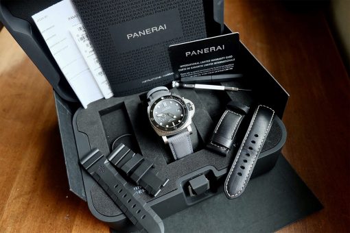 PANERAI Submersible PAM01288 QuarantaQuattro Grigio Roccia 44mm Watch