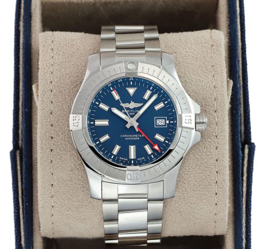 Avenger GMT Automatic Chronometer Blue Dial Men’s Watch Item No. A32395