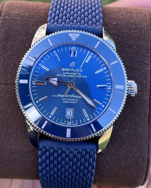 Breitling AB2020161C1S1 Superocean Heritage B20 Automatic Stainless Steel 46mm Blue Dial