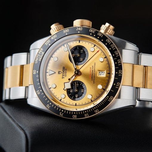 Tudor Black Bay Chrono Heritage Two Tone Steel Gold Chronograph