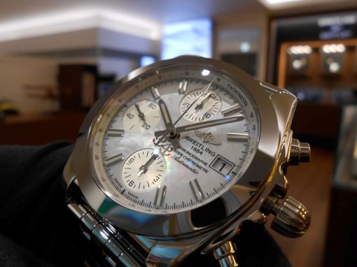 BREITLING Chronomat 38 Chronograph Automatic Chronometer Watch Item No. W1331012-A774-385A