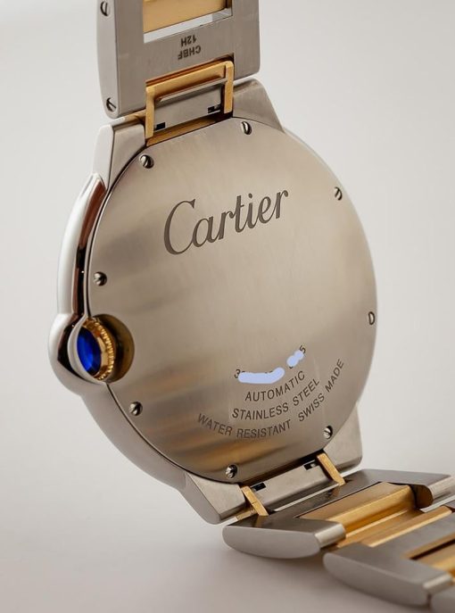 Cartier Ballon Bleu 42mm Ref W69009Z3-3765 Men’s Stainless Steel & 18K Gold Automatic 2021