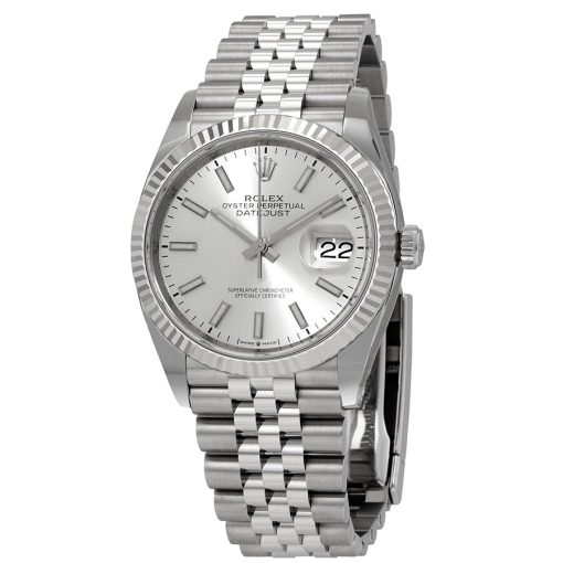 ROLEX  Datejust 36 Automatic Silver Dial Ladies Jubilee Watch 126234SRDJ Item No. 126234SSJ