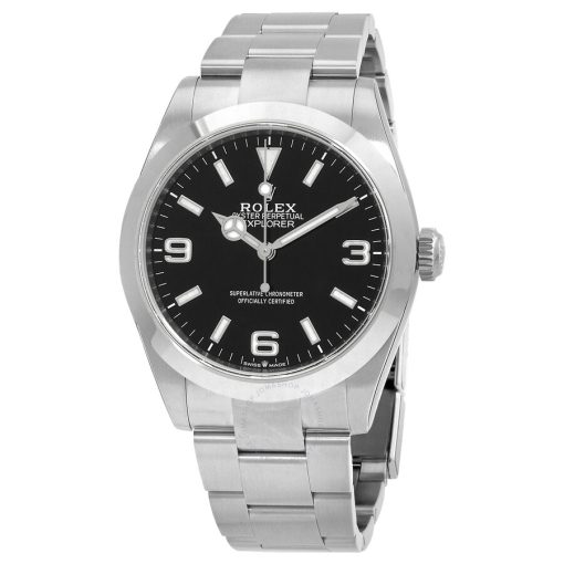 ROLEX  Explorer Automatic Chronometer Black Dial Men’s Watch Item No. 224270-0001