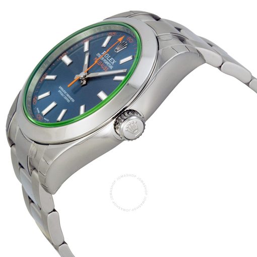 ROLEX  Milgauss Automatic Blue Dial Stainless Steel Men’s Watch 116400GV Item No. 116400GV Z-BLUE