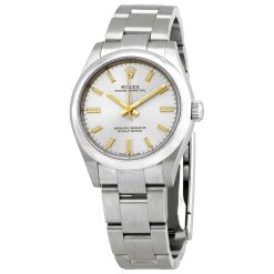 ROLEX  Oyster Perpetual 31 Automatic Chronometer Silver Dial Ladies Watch Item No. 277200SSO