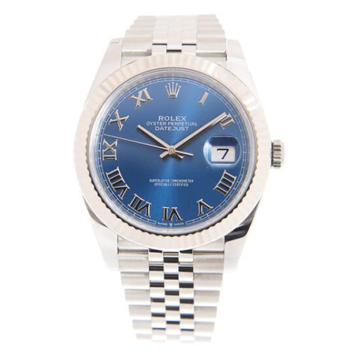 Rolex Oyster Perpetual Datejust Automatic Blue Dial Men’s Watch 126334 BLRJ