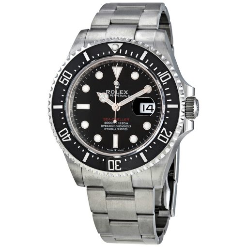 ROLEX  Oyster Perpetual Sea-Dweller 43 mm Ceramic Bezel Stainless Steel Men’s Watch BKSO Item No. 126600