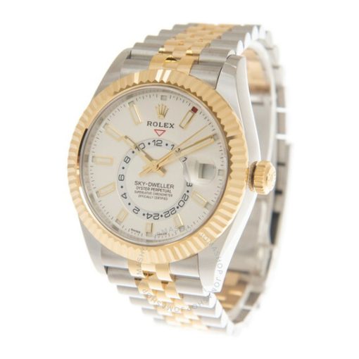 Rolex Oyster Perpetual Sky-Dweller Automatic Chronometer White Dial Men’s Watch 326933WSJ