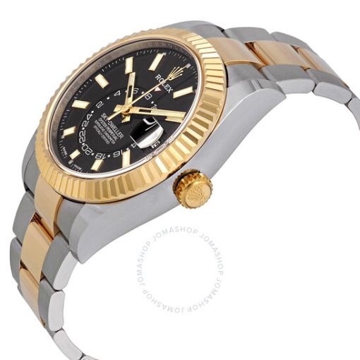 Rolex Sky-Dweller Automatic Men’s 18kt Yellow Gold Oyster Watch 326933BKSO