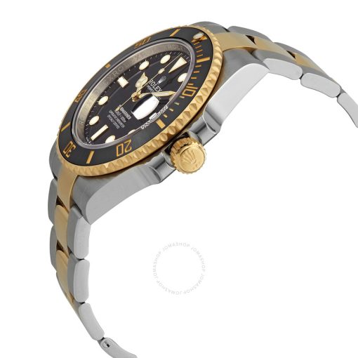 ROLEX  Submariner Black Dial Stainless Steel and 18K Yellow Gold Bracelet Automatic Men’s Watch BKSO Item No. 126613LN