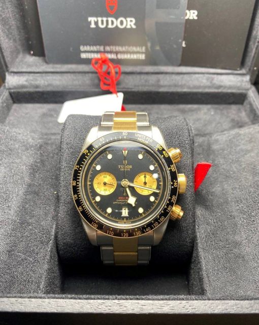 Tudor Black Bay Chronograph S&G Automatic Black Dial Men’s Watch 79363n-0001