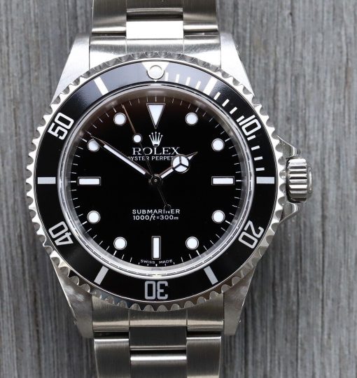 ROLEX Submariner Black Dial Steel Bracelet Men’s Watch Item No. 14060