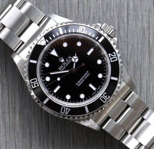 ROLEX Submariner Black Dial Steel Bracelet Men’s Watch Item No. 14060