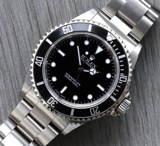 ROLEX Submariner Black Dial Steel Bracelet Men’s Watch Item No. 14060