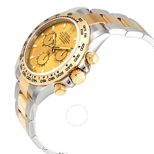 ROLEX  Cosmograph Daytona Champagne Dial Steel and 18K Yellow Gold Men’s Watch Item No. 116503/78593