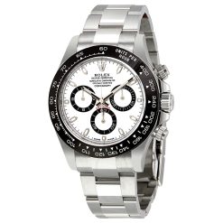 ROLEX  Cosmograph Daytona White Dial Stainless Steel Oyster Men’s Watch 116500WSO Item No. 116500LN