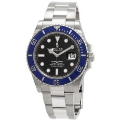 ROLEX  Submariner “Smurf” Black Dial, Blue bezel Automatic Chronometer Men’s Watch Item No. 126619LBBKSO