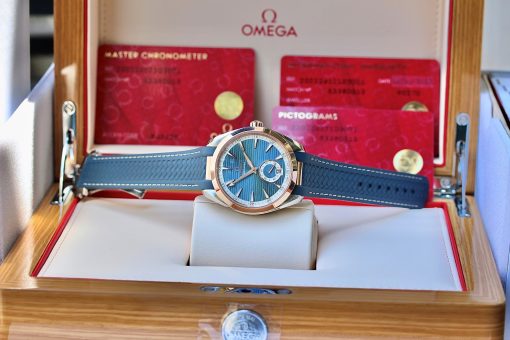 OMEGA Aqua Terra Automatic Blue Dial Men’s Watch Item No. 220.22.41.21.03.001