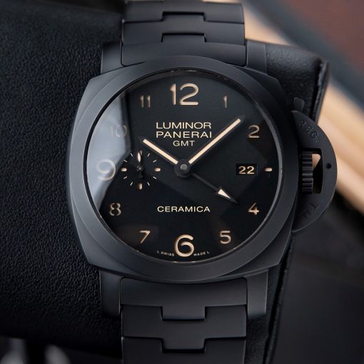 PANERAI Luminor 1950 Tuttonero GMT Black Dial Men’s Watch Item No. PAM00438