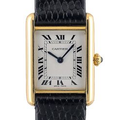 Cartier Tank Louis Cartier Medium MM Classic Railway 866001