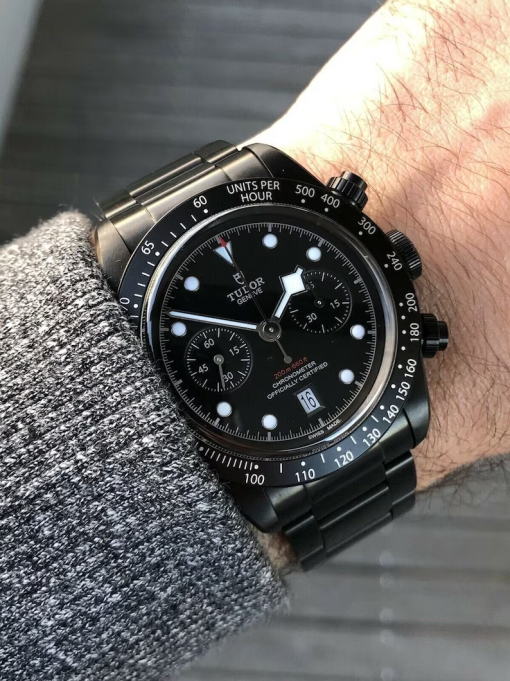 Tudor Black Bay Chrono Dark All Blacks LE 79360DK