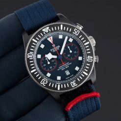 TUDOR Pelagos FXD Chronograph Alinghi Red Bull Racing Edition Automatic Chronometer Blue Dial Men’s Watch Item No. M25807KN-0001