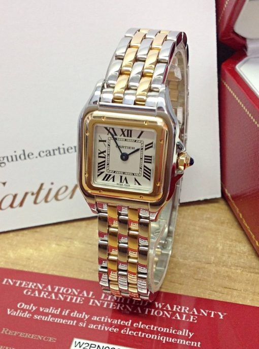 Cartier Panthere Small W2PN0006 Two Row Ladies Watch