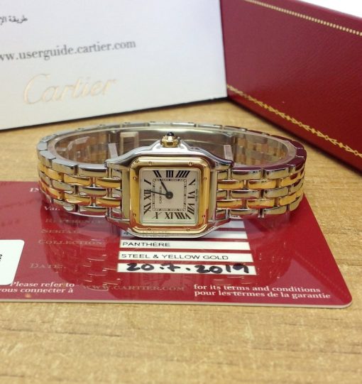 Cartier Panthere Small W2PN0006 Two Row Ladies Watch