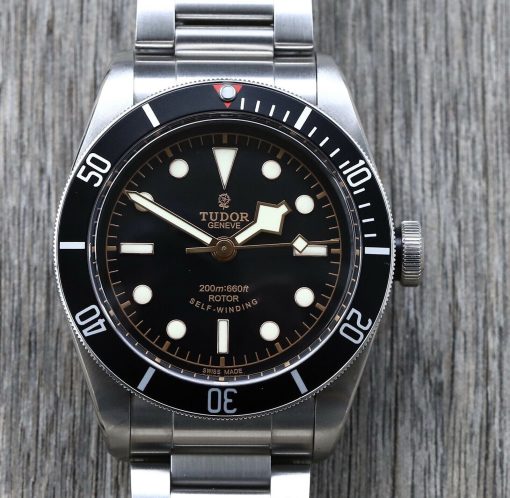 Tudor Heritage Black Bay Black ETA ‘Small Rose Smiley’ 79220N 41mm