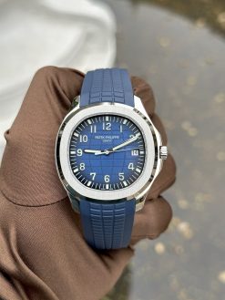 Patek Philippe Aquanaut 5168G – 20th Anniversary – Blue Dial Strap Men’s Watch 42.2mm