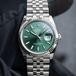 Rolex Datejust Green Dial 126234 36mm Men’s Watch